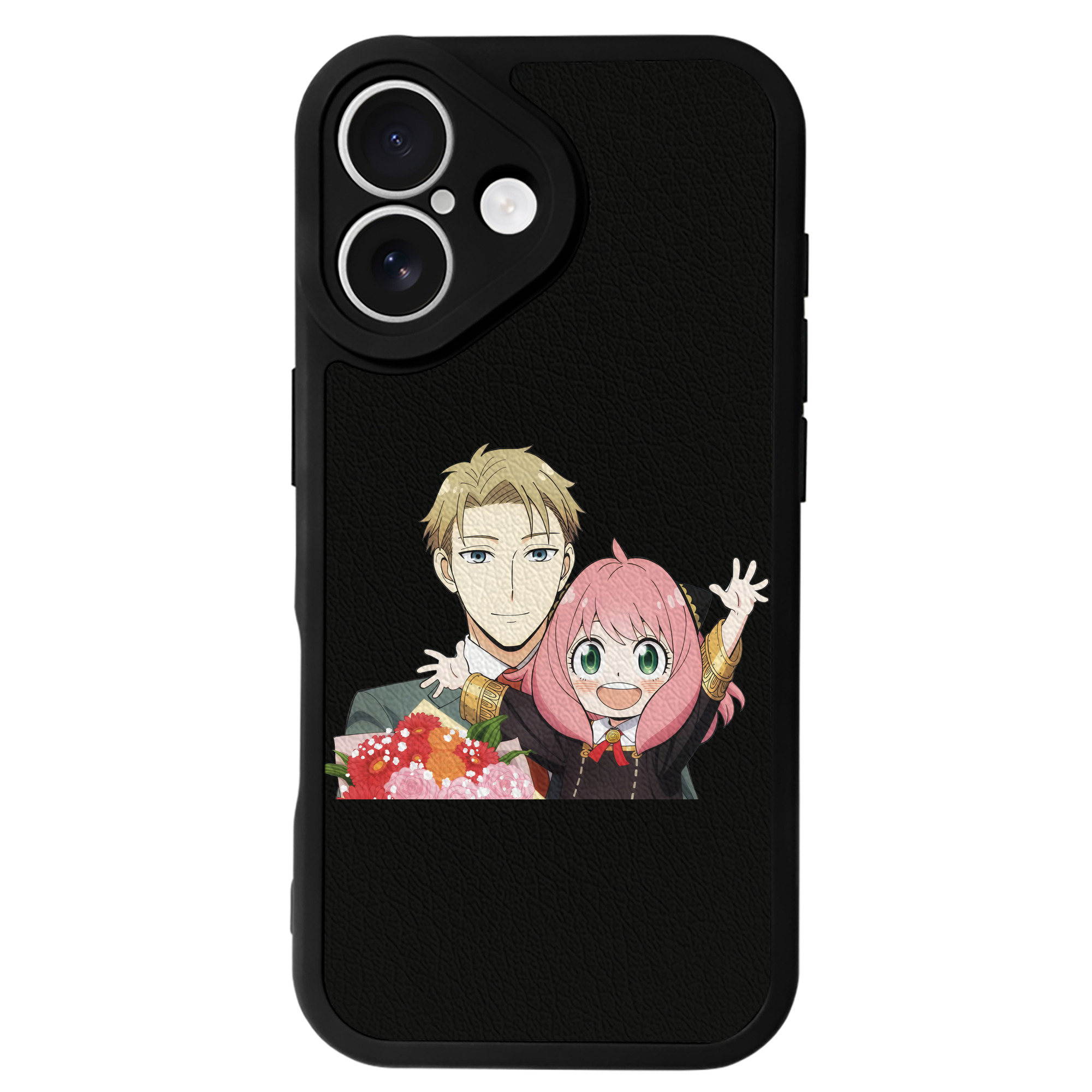 （画像用） SPY×FAMILY间谍家家酒 【iPhone 16シリーズ対応】シリコンスマホケース（レザー調） 材質：シリコン
